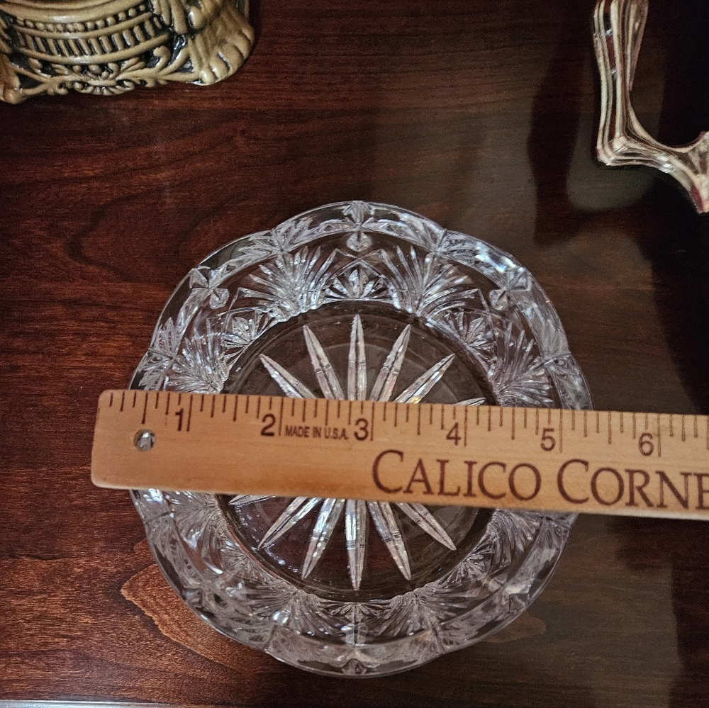 Crystal Candy Dish Heavy Weight - Picture 4 of 6